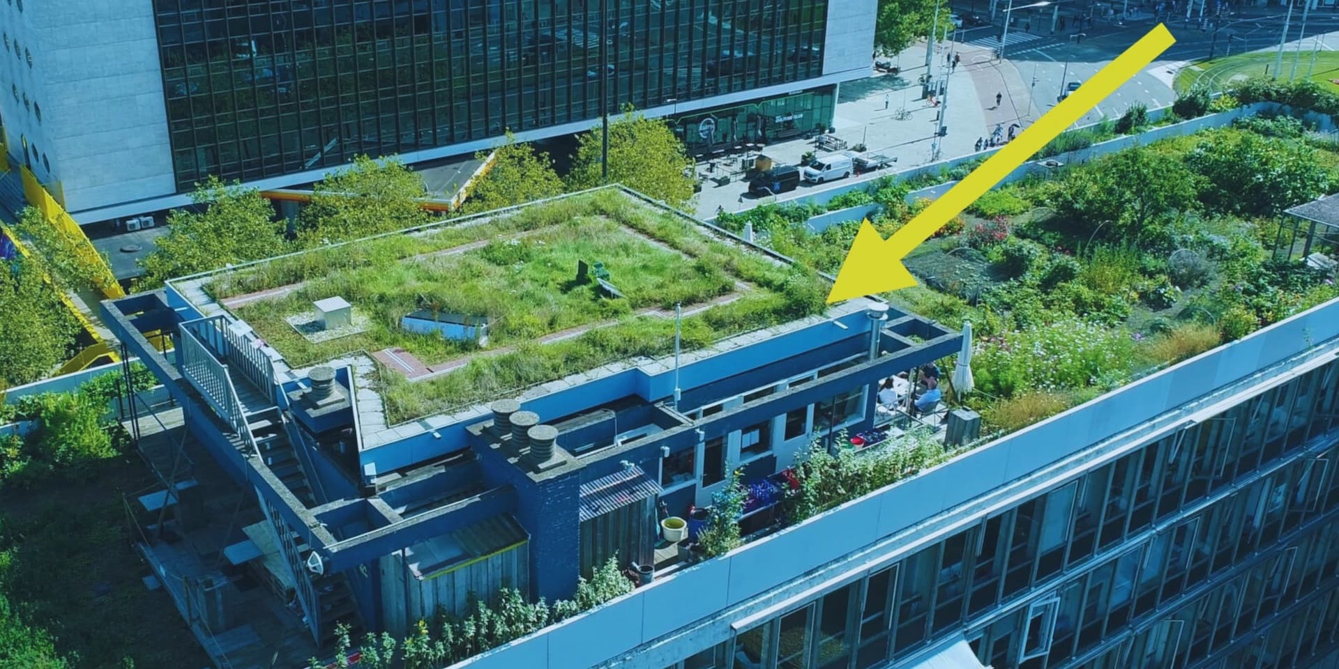 Techos que almacenan agua de lluvia