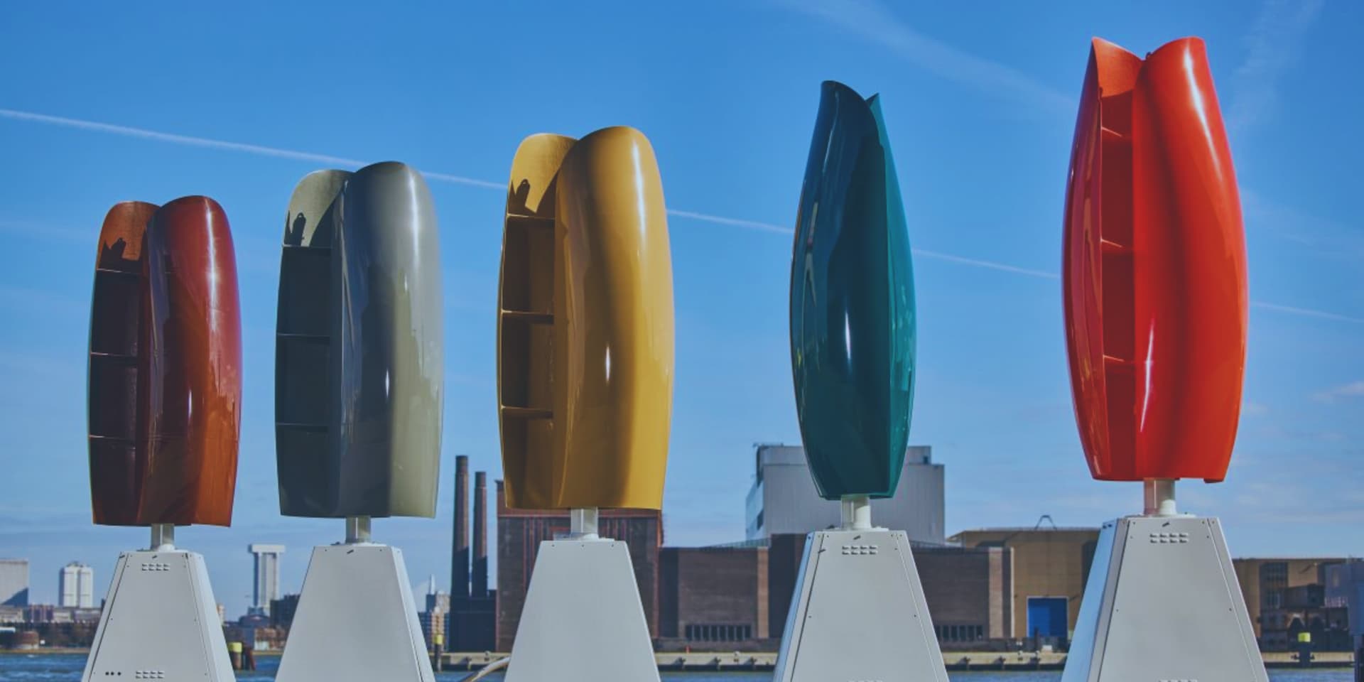 Turbinas en forma de tulipán